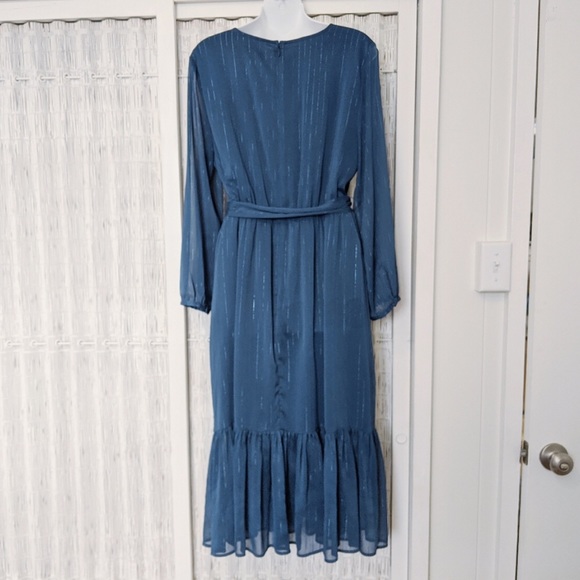 NWT J. Crew Point Sur Faux Wrap Dress Size 12 - Picture 4 of 5
